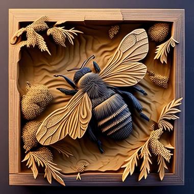 3D модель Bombus gerstaeckeri (STL)